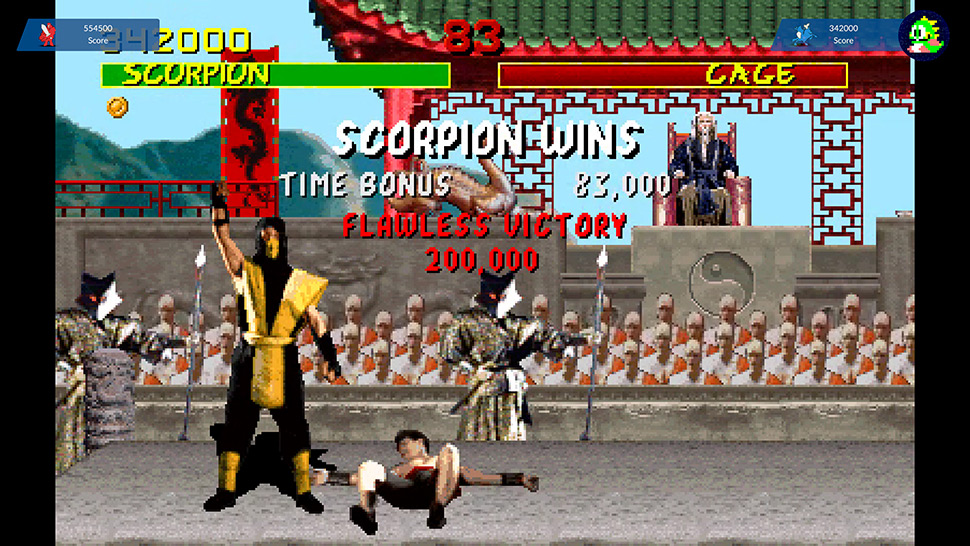 Antstream Arcade Mortal Kombat