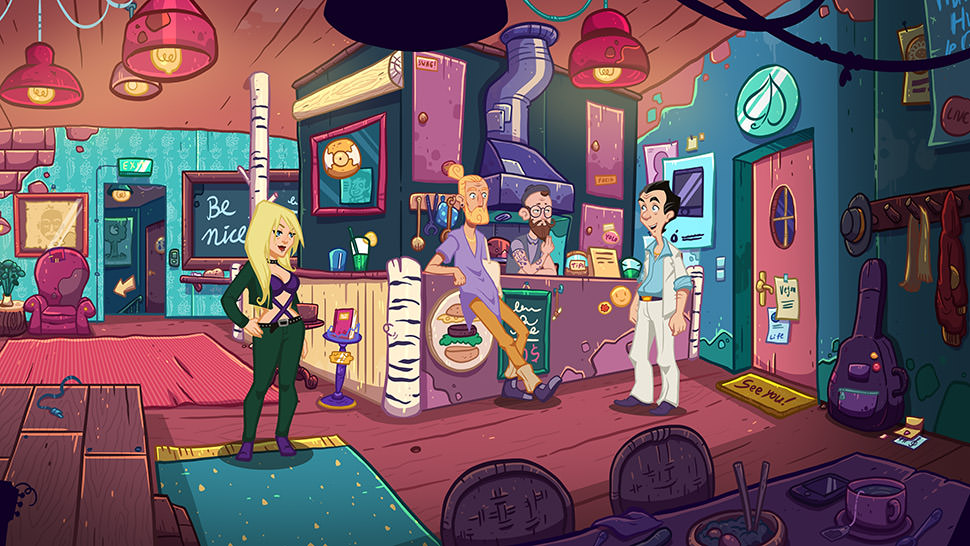 Leisure Suit Larry Wet Dreams Don't Dry cutscene screenshot