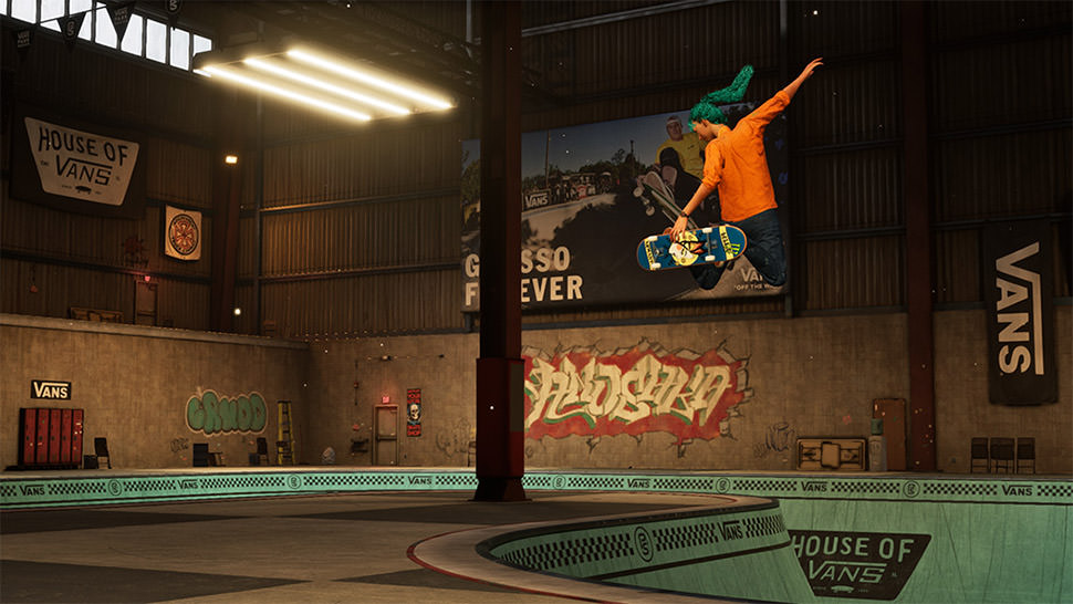 Tony Hawk's Pro Skater 1 + 2 - Create-a-park mode